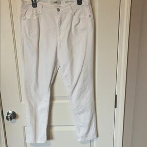 Angels White Denim Pants